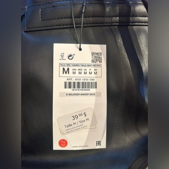 LAST CHANCE! 3/$50 NWT! Zara Backpack - Picture 6 of 6